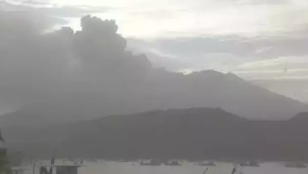 桜島今年15回目の噴火　噴煙1300メートル