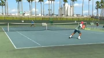 県内Ｎo.1プレイヤーは　鹿児島県テニス選手権大会　きょう1日から本戦始まる