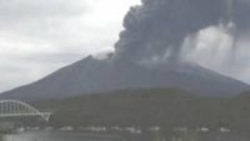 桜島で噴火　噴煙1000ｍ　【11日12日の降灰予報】鹿児島・宮崎