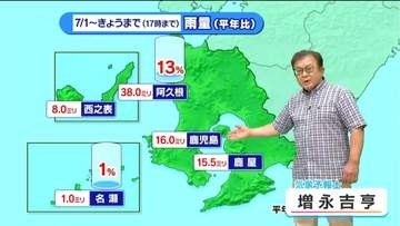 雨が少ない…この先の鹿児島県内の天気は？【気象予報士解説】