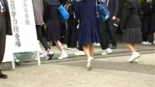 「自分を信じて最後までやりきる」高校入試2日目スタート　約7700人が受験　鹿児島