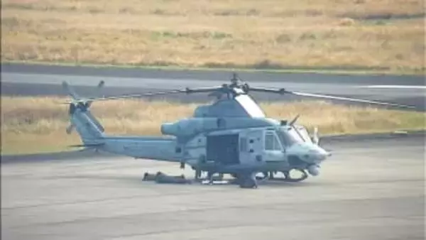 奄美空港に駐機して5日経過、米軍ヘリの整備続く　日米訓練に向け佐賀へ飛行中　鹿児島