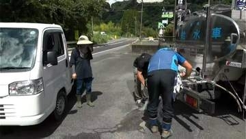 地震影響で水道水に「にごり」　霧島市など給水車が出動　鹿児島