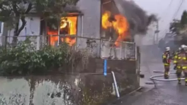 「バンと音がして黒煙が出ている」鹿児島市で住宅火災　1人が遺体で発見