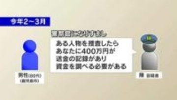 「だまされたふり作戦」で台湾出身の男逮捕　80代女性から1400万円詐欺容疑　鹿児島