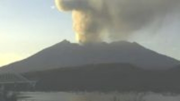 桜島で噴火　噴煙１３００ｍ【３０日・１日の降灰予報】鹿児島・宮崎