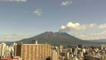 桜島で今年10回目の爆発　噴煙は火口から北東・霧島市福山方向へ　鹿児島
