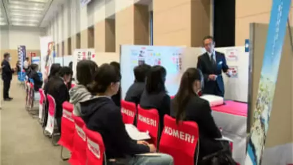 「人が足りない」「高校生の採用に力を入れたい」鹿児島県内60社が合同企業説明会