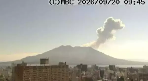 桜島で噴火 噴煙1600ｍ【きょう・あすの降灰予報】鹿児島
