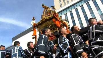 おぎおんさぁ本祭　鹿児島市・天文館を練り歩く　熱中症対策で前倒し開催　鹿児島
