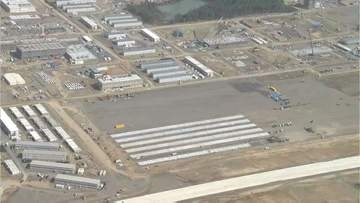 作業員が左足挟まれた事故の原因は「本来と異なる手順で作業が行われたため」馬毛島・自衛隊基地建設現場