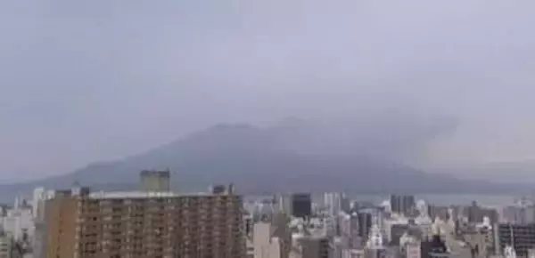 桜島で30日から山体膨張を示す地殻変動観測　一度に解消されるような噴火の場合には桜島で多量降灰の可能性も　鹿児島