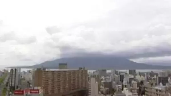 桜島で「山体膨張を示す地殻変動」を観測　多量の降灰に注意【8日9日の降灰予報】鹿児島・宮崎