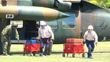 桜島で総合防災訓練　大規模噴火で通信不通を想定　NTTドコモグループなどが鹿児島県で11年ぶり3回目