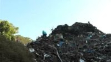 鹿屋市のごみ処理施設の粗大ごみ置き場で火事　従業員「屋外に積んであるごみから炎」　鹿児島