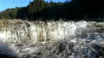 鹿児島県内14か所で氷点下の朝　伊佐市大口ではつららも