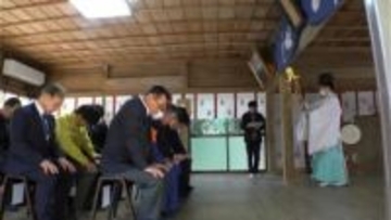 「屋久島　森・水開き」観光シーズン前に安全祈願　鹿児島・屋久島