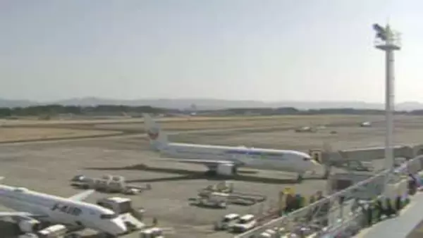 飛行中にエンジン温度を示す計器の表示が不安定に　JAC機が引き返す　鹿児島発・沖永良部行き