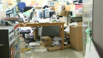 熊本地震での鹿児島県内の被害は　震度5強を観測した薩摩川内市役所も被害