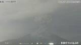 「桜島が爆発　噴煙1600メートルまで上がる　大きな噴石が9合目まで　爆発は今年4回目」の画像1