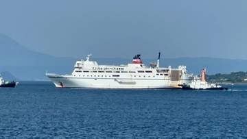 フェリー屋久島2で電気系統の故障　「錦江湾で漂流状態」乗員乗客約60人　出航から8時間経て元の鹿児島港へ