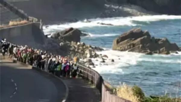 鑑真の足跡めぐり　早春の南さつま路をウォーキング　鹿児島