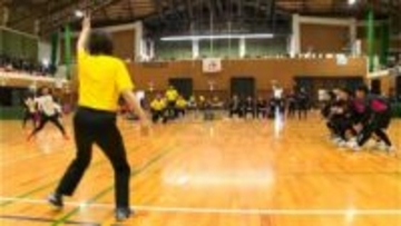 桜島で小学生が白熱した戦い　A・コープカップ小学生ドッジボール選手権大会　鹿児島市