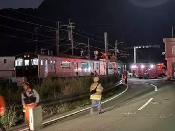 男性と列車が衝突　JR日豊本線　国分～鹿児島中央で運転見合わせ