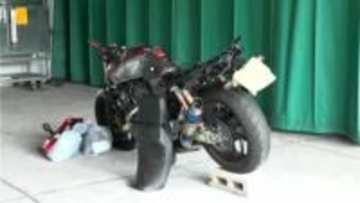 志布志市の県道でオートバイ転倒か　会社役員の男性（40）が意識不明の重体