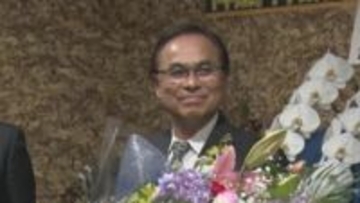 下平氏が３期目の当選　志布志市長選