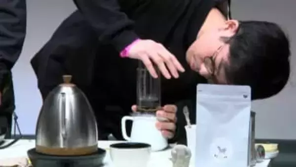 “コーヒーのハンドドリップ大会”県内外のバリスタが技競う