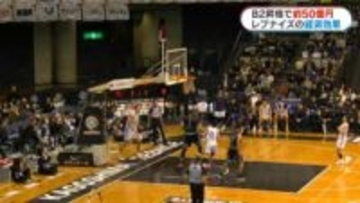 経済波及効果は50億円　B2昇格・鹿児島レブナイズの昨季