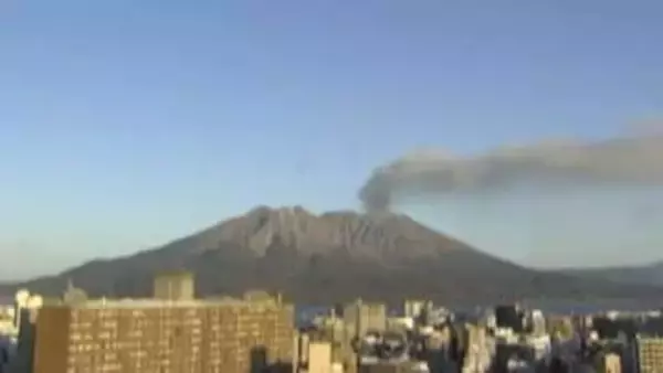 桜島で「連続噴火」が発生　噴煙1,000ｍ