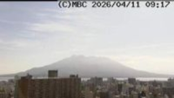 桜島で山体膨張を示す地殻変動　一度に解消されるような噴火なら多量の降灰の可能性　風は鹿屋・垂水方向　鹿児島県