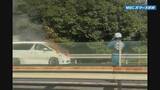 「九州自動車道下り　鹿児島北インター降り口で渋滞発生　車両火災　鹿児島北IC～鹿児島ICの下り線で通行止め」の画像1