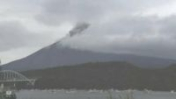 桜島で爆発　噴煙600ｍ　【13日14日の降灰予報】鹿児島・熊本・宮崎