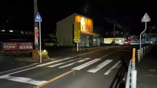 小学生が車と接触しけがか　警察がひき逃げ事件として捜査　鹿児島市