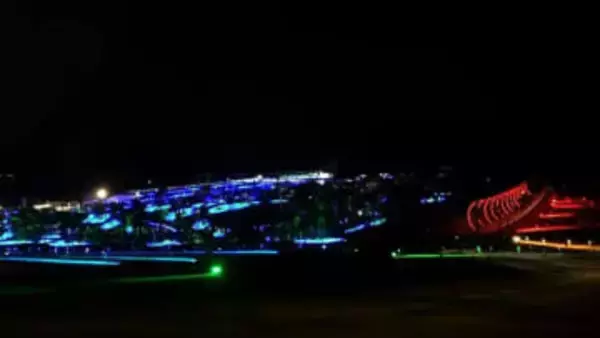 【中継】体験型イルミイベント　鹿児島市・吉野公園