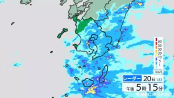あす21日朝にかけ落雷・竜巻・急な強い雨に注意　薩摩、大隅、種子島・屋久島地方　鹿児島