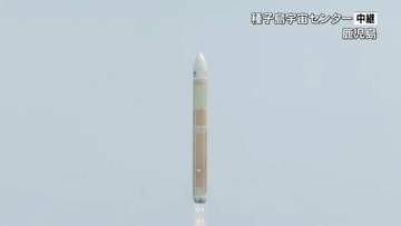 H3ロケット6号機　種子島宇宙センターから打ち上げ
