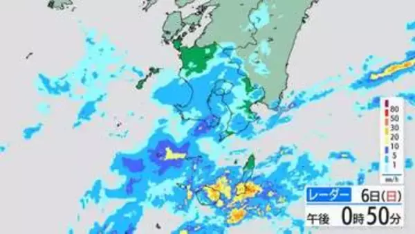 奄美地方が強風域…台風24号影響で大気の状態不安定　屋久島町の5日間雨量1000ミリ超の記録的大雨　土砂災害に厳重警戒