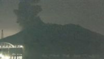 桜島で爆発　噴煙１５００メートル【２１日の降灰予報】鹿児島・宮崎