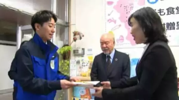 子ども食堂支援のNPOに支援金・食材を寄付「物価上昇の中、一助になれば」　鹿児島