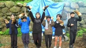 春の味覚「タケノコ」 子どもたち自ら収穫で悪戦苦闘「自分で収穫するとおいしく感じる」　鹿児島