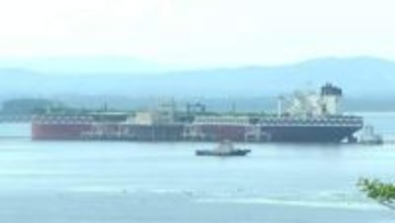 志布志国家石油備蓄基地から備蓄放出始まる　鹿児島