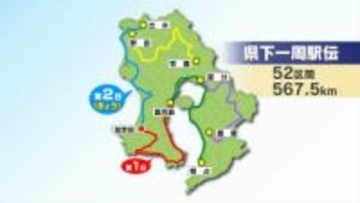 県下一周駅伝2日目　初日に続き姶良が日間優勝　鹿児島