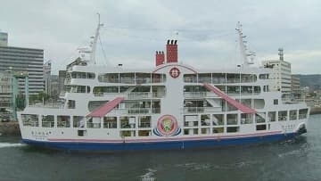 桜島フェリー　エンジン不具合でダイヤに乱れ