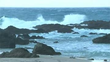 台風7号北上　奄美地方南部が強風域　鹿児島