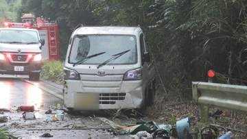 「軽トラックが横転している」　軽トラ運転の男性（71）死亡　鹿児島・鹿屋市