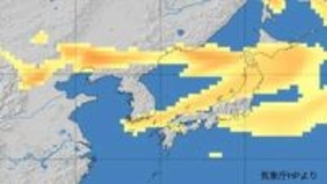 【黄砂情報】東京、大阪、札幌、長崎などできょうも黄砂観測【22日（火）～23日（木）黄砂シミュレーション】気象庁の黄砂解析予測図